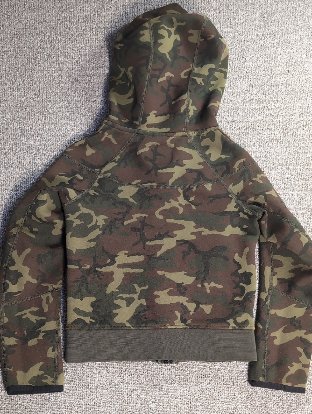 Nike Tech Fleece Camo Hoodie & Joggers Set Hoodie XS Joggers Small - Picture 11 of 16